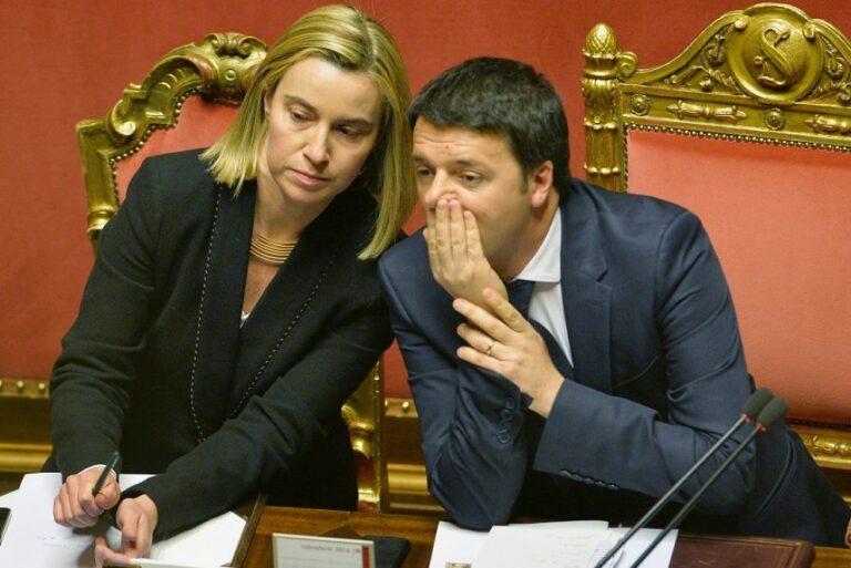 Le Conseil européen et le choix de Renzi